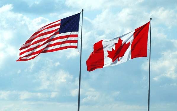 Canada-US-Flag