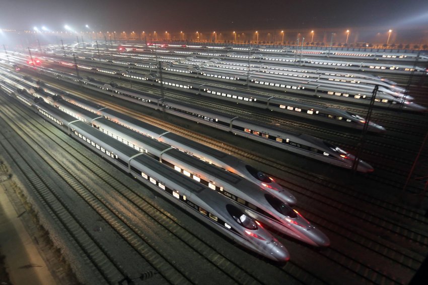 CHINA RAILWAY HIGH SPEED TRAIN