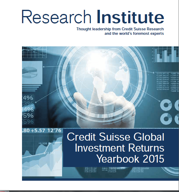Credit Sussie Global Investment Returns Yearbook-2015