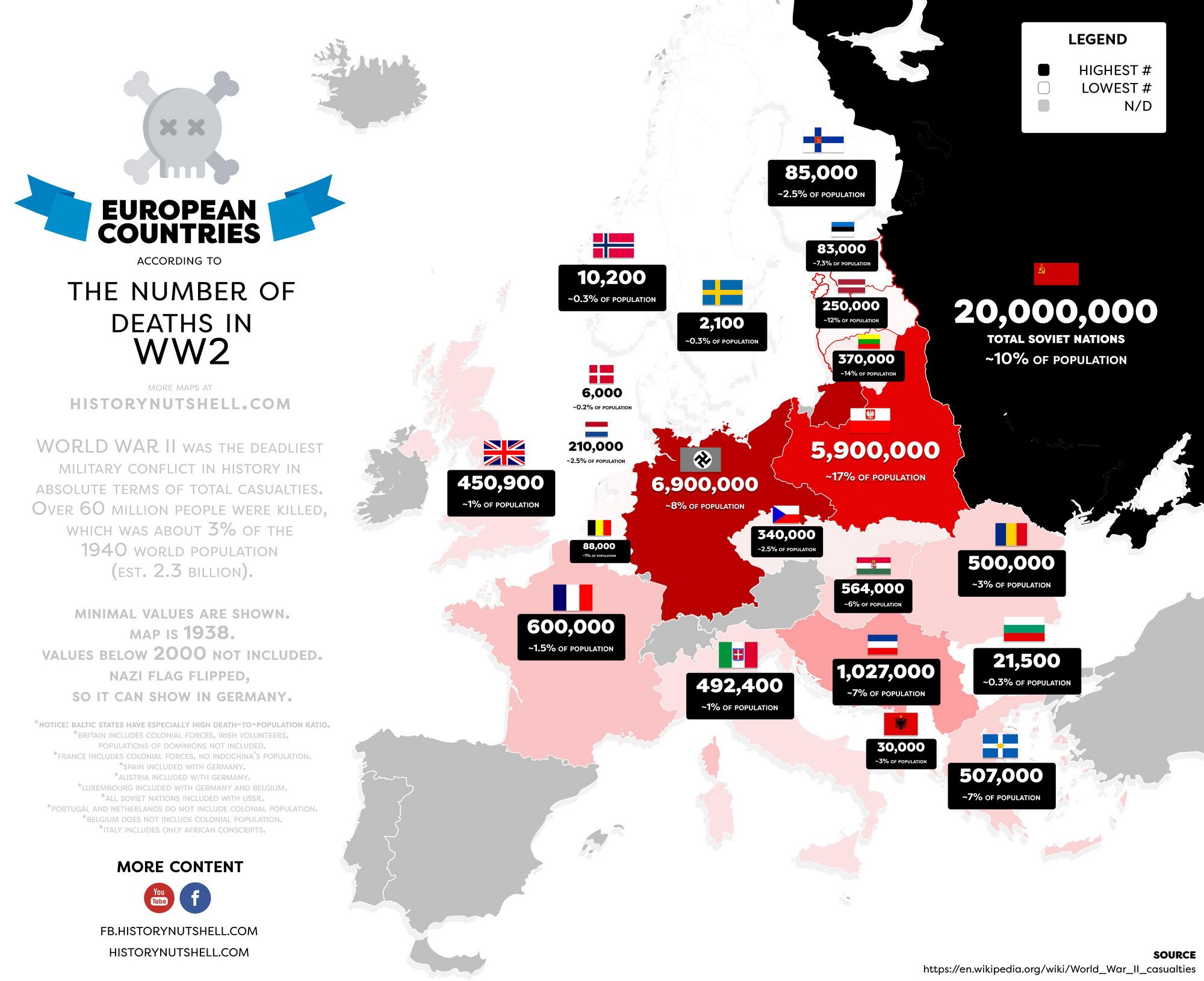 How Many Us Casualties In Ww2