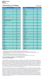 dividend withholding