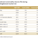 How Does Gold Perform During Heightened Equity Market Weakness ?