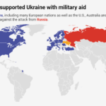 Countries Supporting Ukraine With Weapons: Map