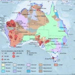 Iron Ore Deposits in Australia Map