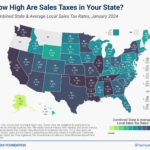 Sales Tax Rates by State 2024: Chart
